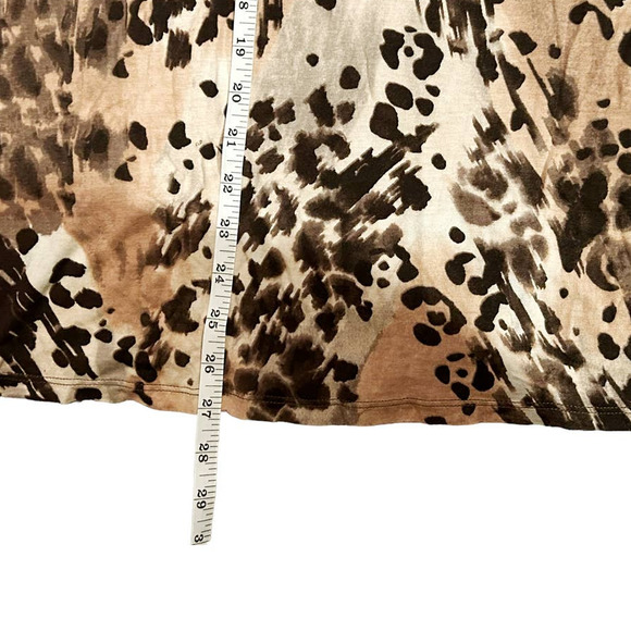 🛍️ a.n.a. Cheetah Print Tank Top Womens Size L - Picture 5 of 6